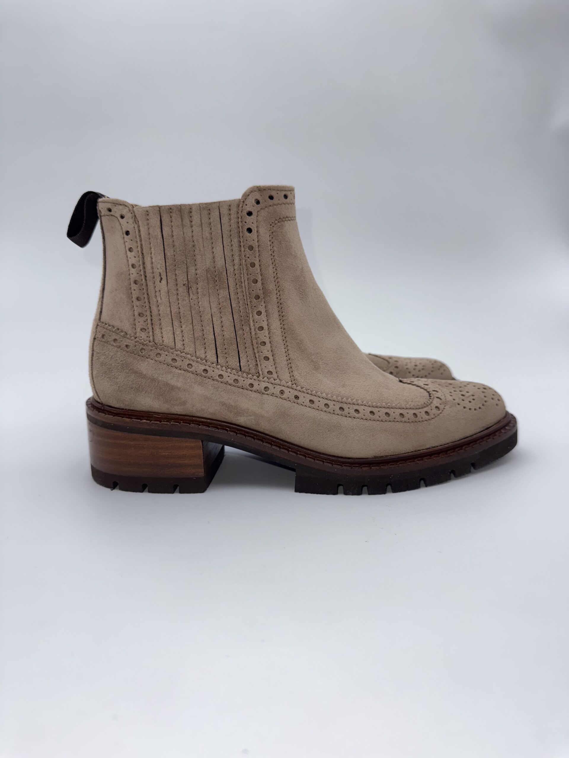 BOTÍN  SERRAJE BEIG