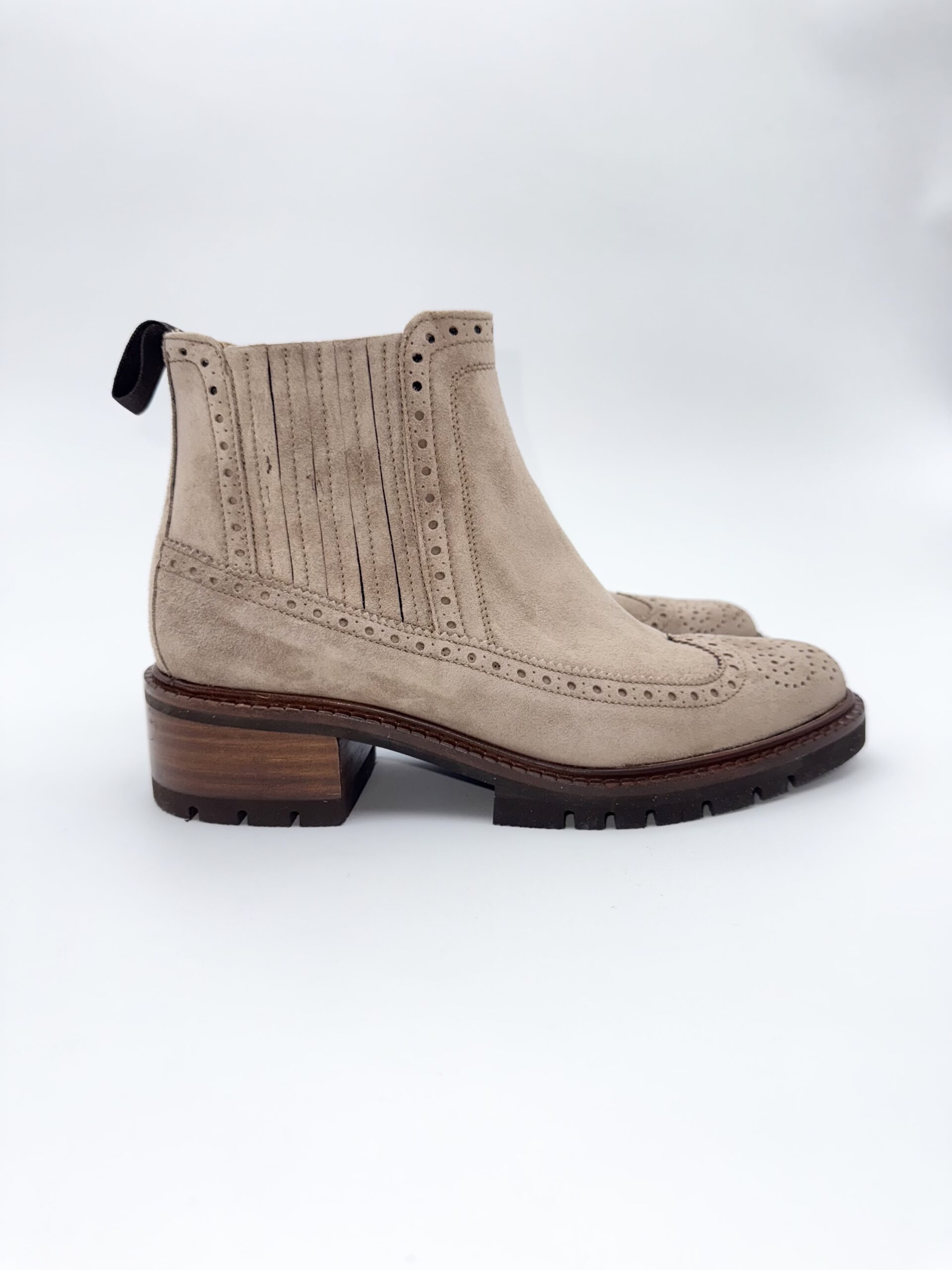 BOTÍN  SERRAJE BEIGE