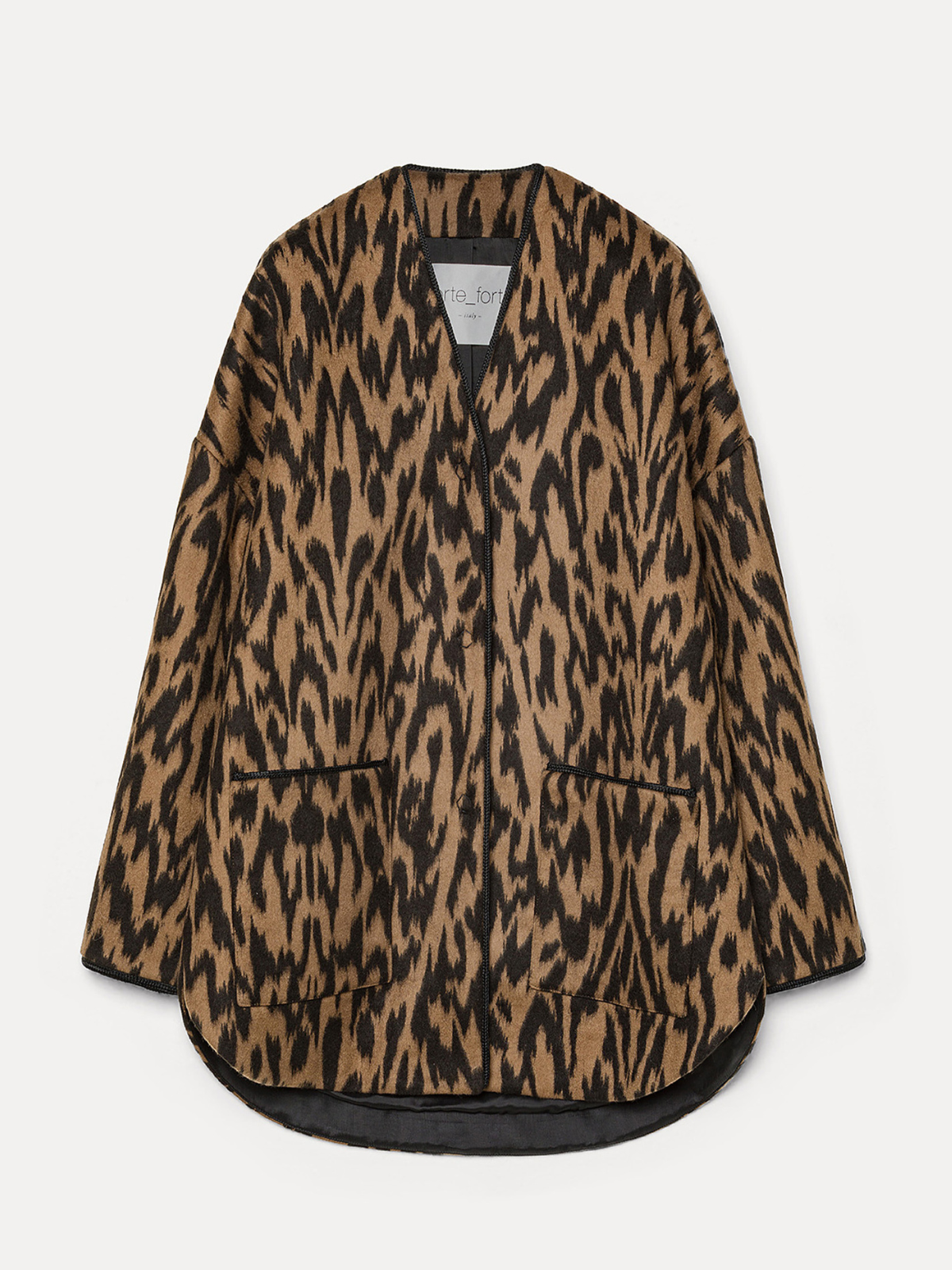 ABRIGO ANIMAL PRINT